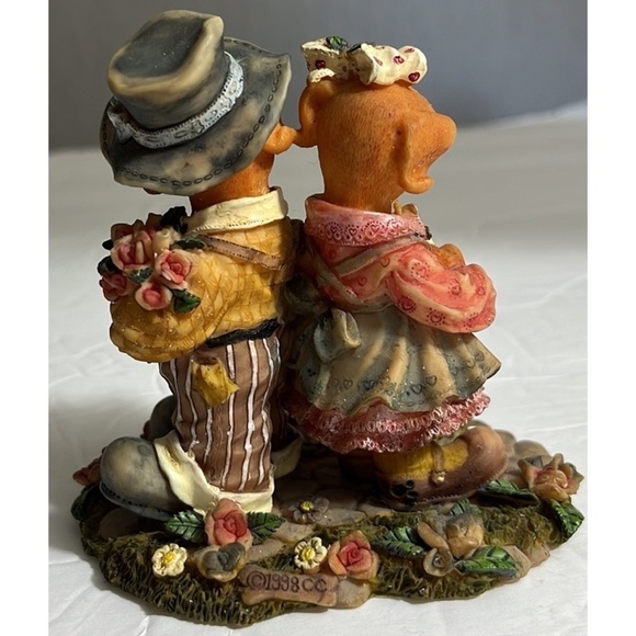 Vintage Barkley Crossing PS I Love You Valentine collectible figurine numbered - Picture 4 of 7